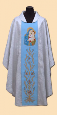 Ornat z wizerunkiem Matki Bożej Szkaplerznej - 761 A