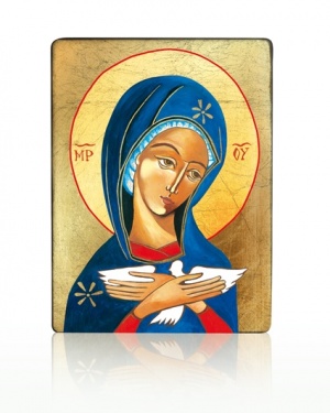 Ikona - PNEUMATOFORA (Matka Boża niosąca Ducha Świętego)  - 3505 Eco