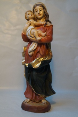 Figurka Matki Bożej z Dzieciątkiem 38  M001/MB