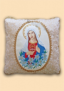 Poduszka procesyjna - Serce Matki Bożej