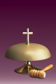 Gong kościelny 247 matowy 25 cm H