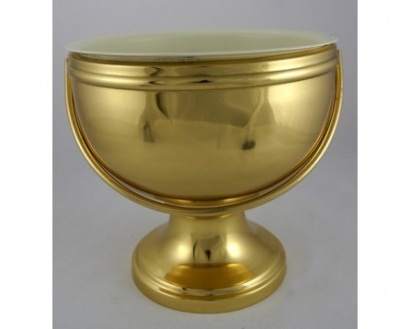 kociołek do wody święconej 12-714 kolor srebrny lub złoty