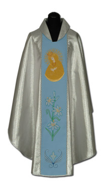 Ornat z wizerunkiem Matki Bożej Ostrobramskiej  763 A