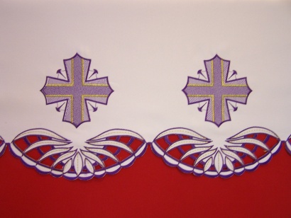 Obrus ołtarzowy na Wielki na post - 2028 MP