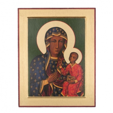 Ikona - Matki Bożej Częstochowskiej 003 S