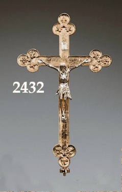 Krzyż ołtarzowo - procesyjny 2432 D