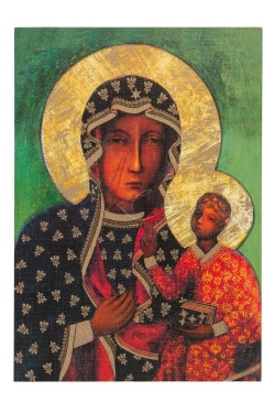Ikona A5 - Matka Boża Częstochowska - Akt oddania się Matce Bożej 044