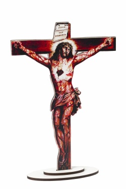 Krzyż Pasyjny Serca Jezusowego  - 015031 Al