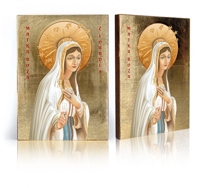 Ikona Matka Boża z Lourdes - 3832 E