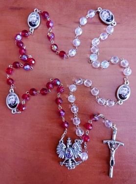 Różaniec ze św. Andrzejem Bobolą