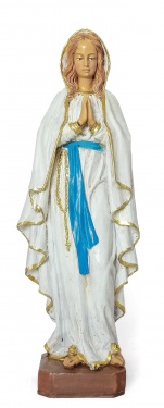 Figurka - MB z Lourdes s34  25 cm / Al