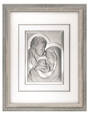 Obraz srebrny ŚW.RODZINA 6108/44 50 x 64 cm	