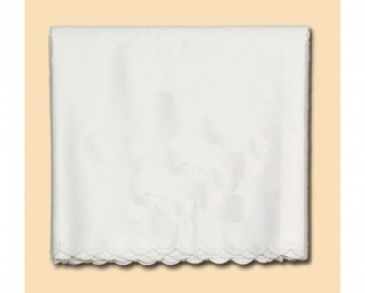 Obrus bawełniany- biały, gładki