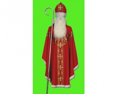 Ornat do stroju Świętego Mikołaja