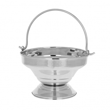 Kociołek niklowany / misa do wody święconej / L