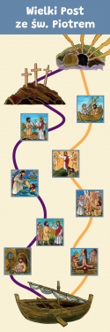 Baner Wielki Post  ze Św. Piotrem BM