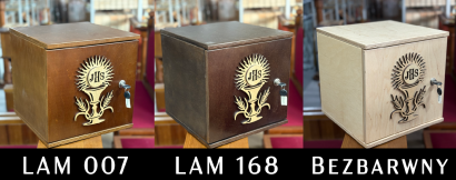 Tabernakulum ze sklejki - bejcowane 002 / Al