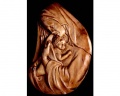 Płaskorzeźba - Matka Boska z Jezusem 36 B-wycinana