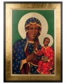 Ikona / obraz- Matki Bożej Częstochowskiej D 001 75 x 54