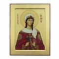 Ikona - Św. Barbara 028 18 x 23 cm