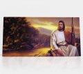 Obraz religijny Jezus nad rzeką  0106 płótno