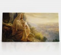 Obraz religijny Jezus patrzący na Jerozolimę  0107 płótno