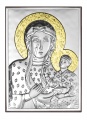 Obraz srebrny MATKA BOŻA CZĘSTOCHOWSKA 18x24 - 6323/5O