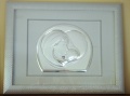 Obraz srebrny Matka Boza z Dzieciątkiem 6108 51,5 x 65,5  cm	