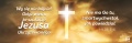 Baner Na Wielkanoc - Zmartwychwstanie  9 BM - poziomy