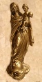 Figurka - płaskorzeźba Matka Boża z Dzieciątkiem 547/M