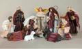 Figurka - SZOPKA JYM wys. 31 cm - 11 elementów